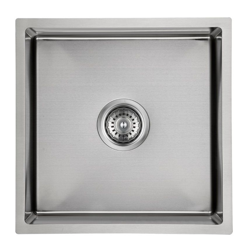 New Cora Single Bowl Above / Undermount Kitchen Sink 440 x 440mm
