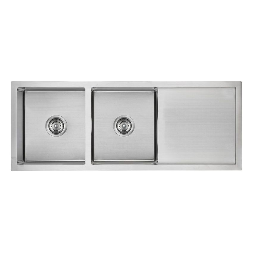 Eden Double Bowl & Single Drainer Kitchen Sink 1160 x 450mm