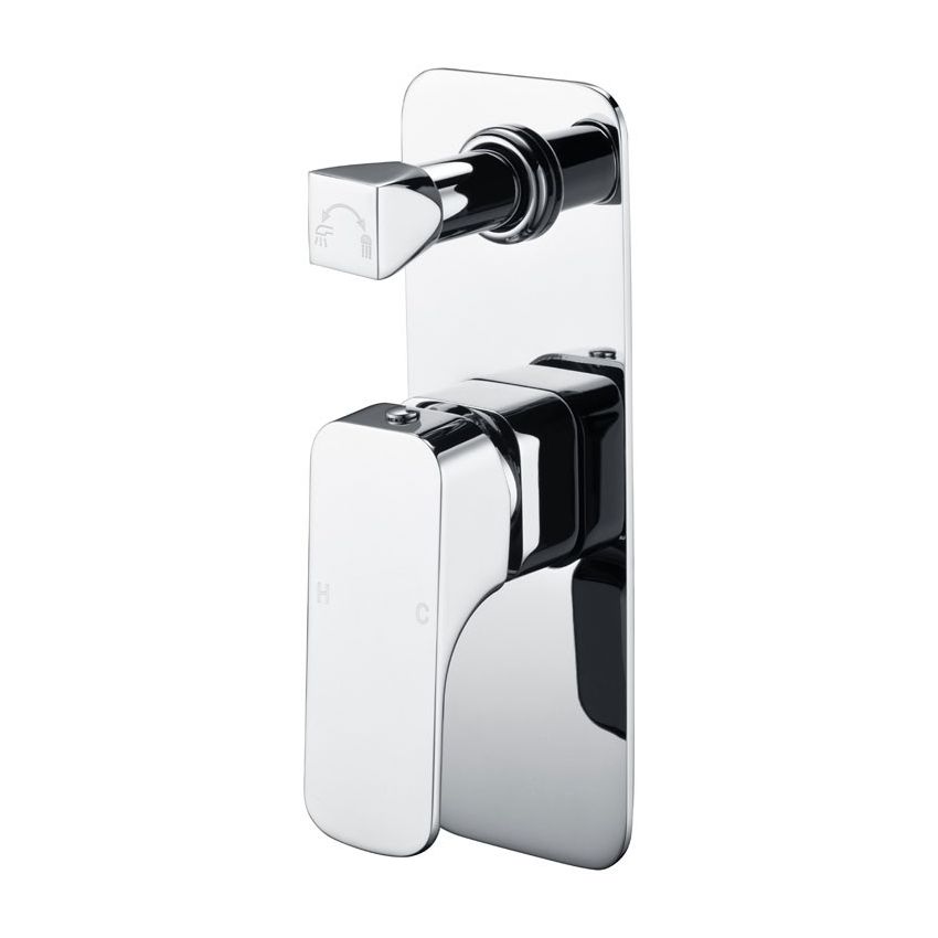 Eden Wall Mixer with Diverter Chrome