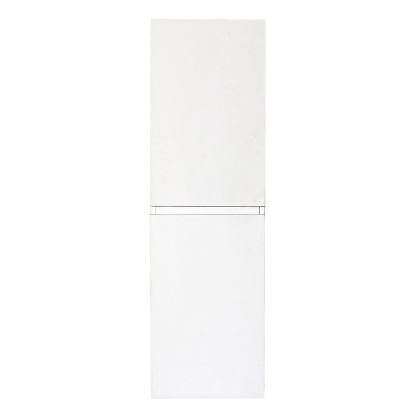 1350(H)x400(L)x300(D)mm Gloss White MDF 2-Door Tall Boy Vanity Tall Boy Cabinet