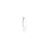 Cora Round Sliding Shower Set Brushed Nickel