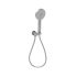 Cora Round Hand Shower On Wall Outlet Bracket Gun Metal