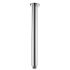 Round Vertical Shower Arm Chrome 600mm