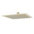 Nova Square Overhead Shower 250mm,Brushed Gold