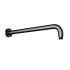 Round Horizontal Shower Arm Gun Metal 400mm