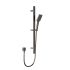 Eden Square Sliding Shower Set Brushed Nickel