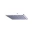 Rosa Square Overhead Shower 250mm Stainless Steel