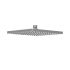 Rosa Square Overhead Shower 250mm Gun Metal