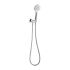 Cora Round Hand Shower On Wall Outlet Bracket Chrome