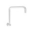 Round Rectangle Curved Shower Arm Chrome