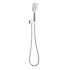 Eden Square Hand Shower On Wall Outlet Bracket Chrome