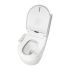 Bathroom Rimless Toilet Suites Back to Wall Flush Ceramic Standing Floor