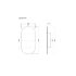 450mm Oval Shape Matte White Finish Bathroom Mirror Cabinet Shaving Storage