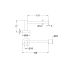 Otus Slimline Toilet Paper Holder Brushed Stainless Steel