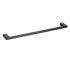 Cora Single Towel Rail 800mm Matt Black 