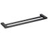 Cora Double Towel Rail 600mm Matt Black 
