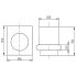 Cora Tumbler Holder Matt Black