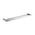 Flores Double Towel Rail 800mm Brushed Nickel