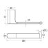 Flores Toilet Roll Holder Chrome