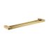 Ceram Double Towel Rail 600mm Brushed Gold 