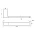 Ceram Towel Bar Matt Black 