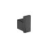 Rosa Robe Hook Matt Black