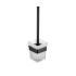 Rosa Toilet Brush Matt Black