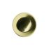 32mm Bathroom Brushed Gold Solid Brass Basin Pop Up Waste No Overflow