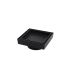 115mm Smart Tile Insert Floor Waste Drain Modern Seamless Square Design Matte Black
