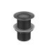 32mm Bathroom Gunmetal Grey Solid Brass Basin Pop Up Waste No Overflow