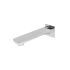 Nana Solid Brass Chrome Bath Spout Wall Spout Wall Mount Water Outlet
