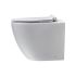 Bathroom Toilet Suites Back to Wall Floor Pan Rimless Dual Flush System