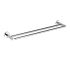 Otus Round Double Towel Rail 600mm Chrome