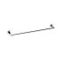 Otus Round Single Towel Rail 750mm Chrome