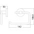 Otus Toilet Roll Holder Chrome