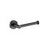 Otus L-Shaped Toilet Roll Holder Matt Black