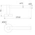 Otus L-Shaped Toilet Roll Holder Chrome