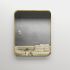 600mm (L) x 750mm (D) Metal Frame Mirror Brushed Gold Rectangle Framed Mirror