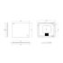 900mm (L) x 750mm (D) Round Edge 3 Color Rectangle Backlit Bathroom LED Mirror