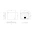 750mm (L) x 600mm (D) Backlit Round Edge 3 Color Rectangle LED Mirror Bathroom Makeup