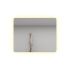 750mm (L) x 600mm (D) Backlit Round Edge 3 Color Rectangle LED Mirror Bathroom Makeup