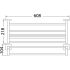 Sara Towel Shelf Chrome