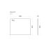 600x465x15mm White Marble Look Sintered Stone Top Benchtop