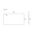 900x465x15mm White Marble Look Sintered Stone Top Benchtop