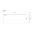 1200x465x15mm White Marble Look Sintered Stone Top Benchtop