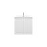 600mm Wall Hung Matte White Linear Surface Bathroom Vanity Cabinet Only