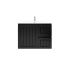 750mm Wall Hung Matte Black Linear Surface Bathroom Cabinet With Right Hand Drawers Cabinet Only