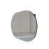 900mm Oval Shape Matte Black Finish Bathroom Mirror Cabinet Shaving Storage