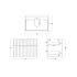 750mm Aria Matte White 2 PAC MDF 2 Drawers Wall Hung Bathroom Vanity With Handle