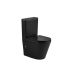 Berlin Matte Black Back To Wall Toilet Suite Quite Flushing Technology Two Piece Toilet